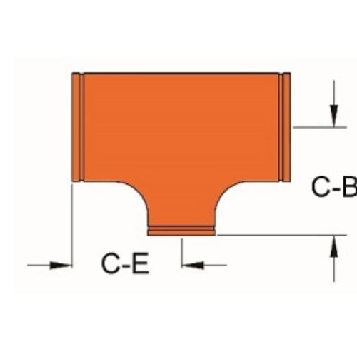 Shurjoint W121 Reducing Tee